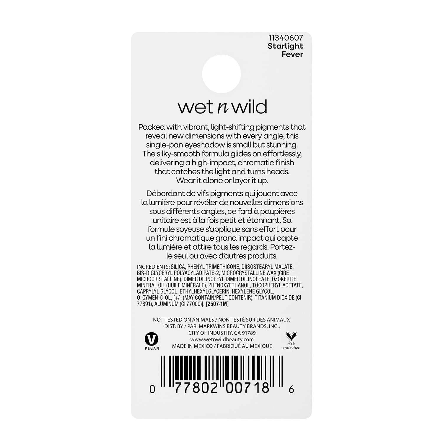 Wet n Wild, Chameleon Chrome Silky Eyeshadow in Starlight Fever , 0.04 Oz