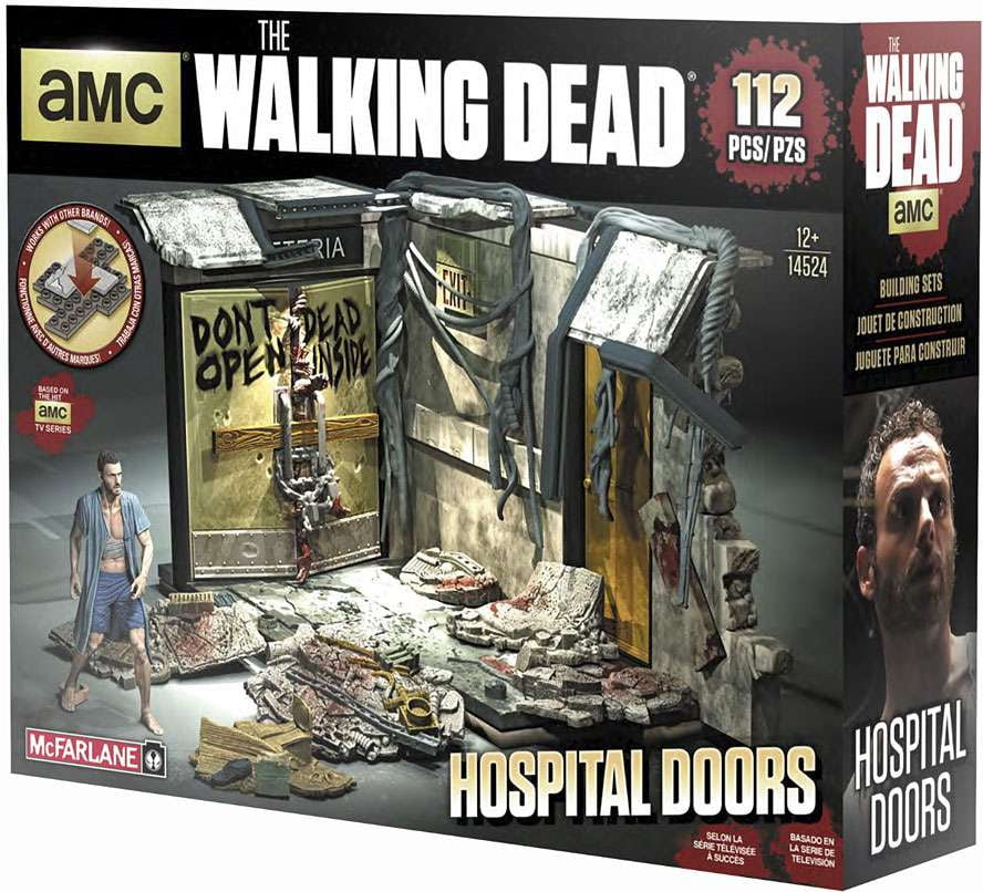 the walking dead mcfarlane building sets