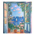 thumbnail image 6 of Yayeee Magnetic Dishwasher Cover for The Front Decoration Home Kitchen Machine Sticker Protector, Sea Window, 6 of 6
