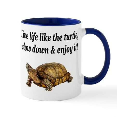 

CafePress - LOVE A TURTLE Mug - 11 oz Ceramic Mug - Novelty Coffee Tea Cup
