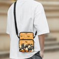 thumbnail image 3 of Chririnla Crossbody Purse Halloween Pattern Portable Crossbody Bag for Daily Use, Polyester Lightweight Satchel Bags, 3 of 7