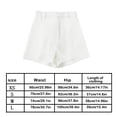 thumbnail image 2 of Guardurnaity Mujeres corto elegante verano primavera Casual moda reemplazo plisado fácil de combinar portátil niñas ropa Prendas para la parte inferior del cuerpo METRO, 2 of 4