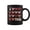 Maroon, variant on I Heart Love You Valentine Couple Matching Kid Coffee Mugs