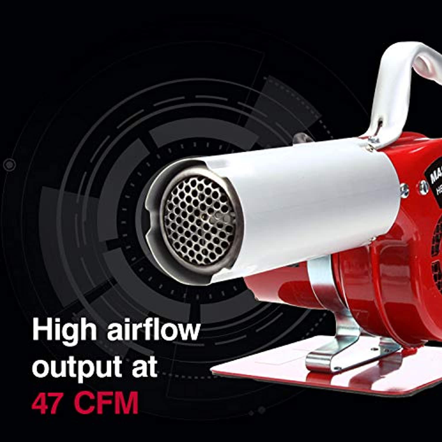 Master Appliance AH-501 - Masterflow Electric Heat Blower 120V, 500°F, 90°  Adjustable, Non-slip Stand