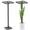 Black, variant on Metal Dragon Fruit Trellis, Adjustable Durable Dragon Fruit Plant Trellis Vertical Indoor Support Frame for Climbing Plants Trees Cactus Garden Outdoor Potted Support, 2 Pcs