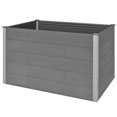 thumbnail image 2 of Charmma Garden Raised Bed WPC 59.1"x39.4"x35.8" Gray, 2 of 8