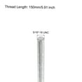 thumbnail image 2 of Tige Entièrement Filetée M8 x 150mm 18mm Pas Acier Inoxydable 304 Main Droite 8 Pcs, 2 of 7