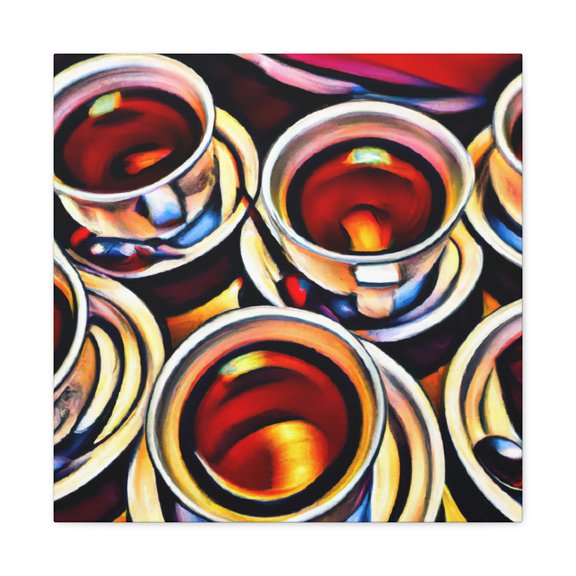 Cup of Nostalgia Tea - Canvas