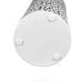 thumbnail image 3 of Porte-parapluies rond en métal creux pour entrée, organiseur pour maison, hôtel, bureau, décoration, blanc, L, 3 of 4