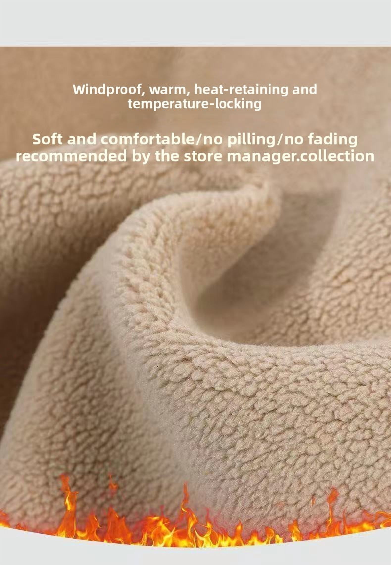 Hood Balaclava Face Mask – Cold Weather Ski Mask, Breathable, Moisture-Wicking, and Helmet-Compatible - One Size with gloves