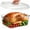 blue, variant on Large Glass Food Storage Containers with Lids, 201oz Airtight Extra Large Glass Containers for Leftovers, Rotisserie Chicken, Watermelon, Marinade, Turkey, BPA Free, Dishwasher Safe