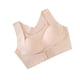 thumbnail image 3 of Sujetador de mujer Hacer subir Elastic Acolchado Hebilla delantera Sujetador deportivo Ropa interior antideslizante inalámbrica, Color de piel, L Scienceny AP001020-04, 3 of 7