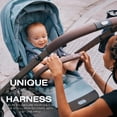 thumbnail image 4 of Cochecito Balios S Lux Posiciones de asiento orientadas hacia adelante o hacia los padres Plegado con una sola mano Reclinación multiposición Manillar de cuero sintético ajustable Bebé, gris lava, 4 of 5