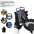 thumbnail image 4 of Breathable Mesh Motorcycle Gloves Touchscreen with TPR Palm Pad Hard Knuckles, 4 of 8