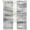 Gray, variant on Ruby Red Abstract Texture Sheer Curtains 39 Inch Long 2 Panels, Vintage Distressed Graffiti Art Light Filtering Semi Sheer Drapes Grommet Voile Window Curtain for Living Bedroom W27.9 x L39