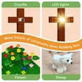 thumbnail image 5 of Jesus Building Block Sets Little Jesus Christ Toy Figures Christianity Decor Easter Christmas Christian Gifts for Women Men Kids Age 6+ (324 Pcs), 5 of 6