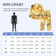 thumbnail image 6 of Bingfone Men'S Pajama Set 2 Piece Loungewear Pjs, Long Sleeve With Pajama Pants-Honey Bee, 6 of 9
