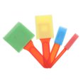 thumbnail image 1 of WHAMVOX 4 Sets Paint Brushes Sponge Foam Paint Brush Multi For Creative Activities Use, 1 of 8