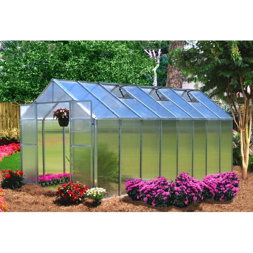 Riverstone Industries Monticello 8 Ft. W x 16 Ft. D Hobby Greenhouse by Riverstone Industries