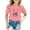 Pink, variant on Little Kid Girls Tops Tees Shirts Easter Bunny Graphic Tee for Kids Happy Easter Rabbit Design Top for Toddlers and Preschoolers Cute Graphic T-Shirt Pink 7-8 Years