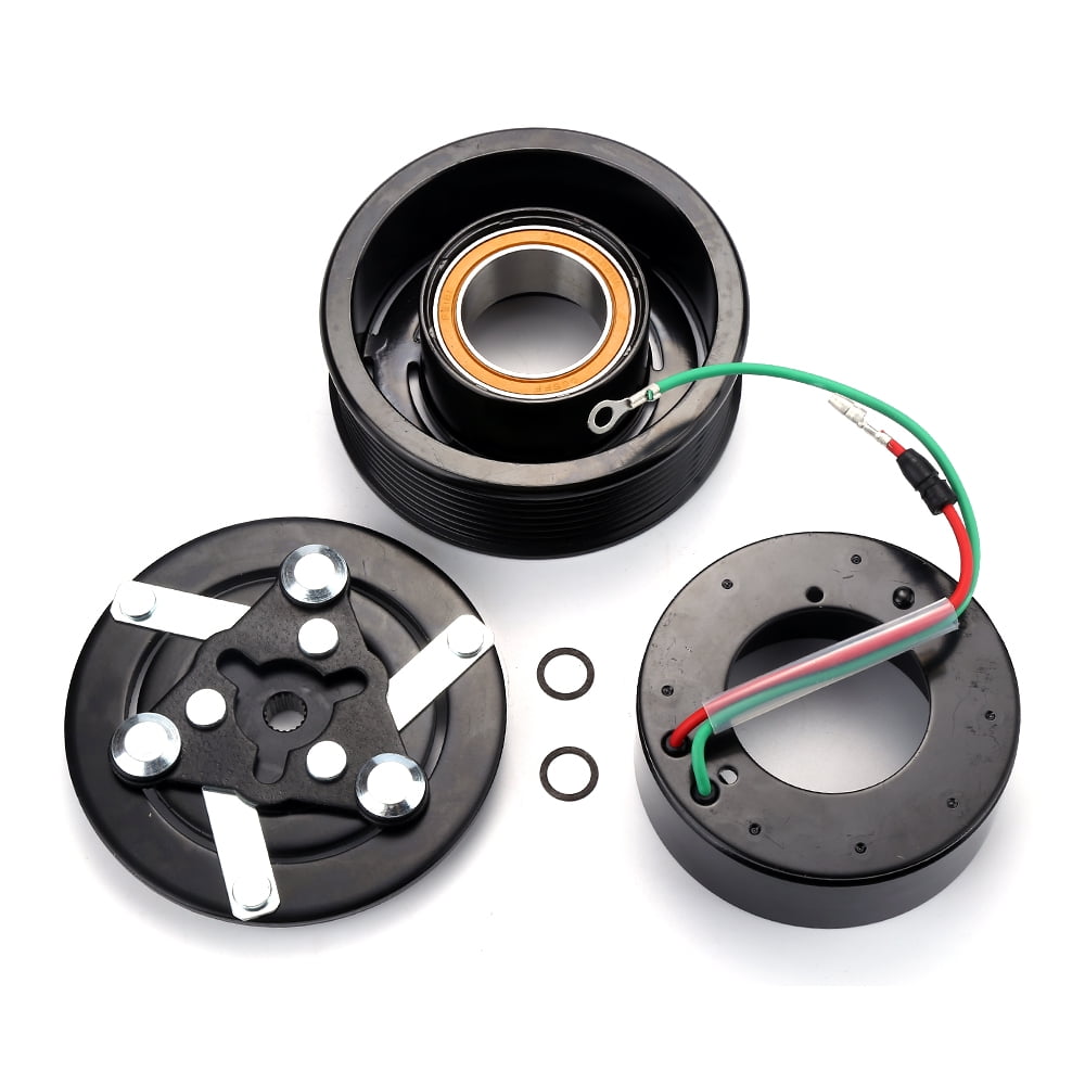 AC A//C Compressor Clutch Kit Pulley Bearing Coil Plate For HONDA CR-V CRV 06-11
