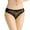 Black, variant on Women's Panties Stylish Low-Waist Open Thong with Embroidered Detailing for Comfortable Everyday Wear Red One Size