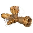 thumbnail image 4 of Camco RV 4-Port Propane Tee - Mounts Inline - Brass, Brown (59113), 4 of 6