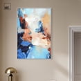 thumbnail image 3 of Break the Silence Canvas Colorful Abstracts by Art Remedy, White Frame, 30" x 45", 3 of 7