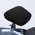 thumbnail image 4 of Luxshiny Coussin de Moto Noir Imperméable Répartit la Pression Uniformément Longues Trajets 1Pcs, 4 of 8