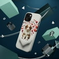 thumbnail image 3 of DistinctInk Tough Case for Apple iPhone 15 PLUS (6.7" Screen), Compatible with MagSafe Charging - Valentine's Day Miniature American Shepherd Puppy, 3 of 6