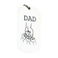 thumbnail image 2 of Clearance! Personalized Gift For Father's Day Customized Keychain For Dad Papa Keyring For Daddy Husband Gifts Men Key Pendant Decor, 2 of 9