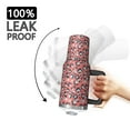 thumbnail image 3 of Leopard Print 40oz Tumbler– Stainless Steel Insulated Tumbler with Handle and Straw, Large Capacity Travel Cup for Hot & Cold Drinks, 3 of 6