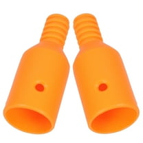 2pcs Threaded Connector Broom Handle Replacement Mop Handle Threaded Tip Extension Pole Handle End for Mop and Broom