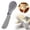Z-4-Grey-4.96 Inch, variant on Stainless Steel Serrated Cheese Slicer Knife, Cheese Knife, Cheese Slicer, Butter Slicer, Butter Cutter, Hollow‑Blade Butter Cutter Serving Utensil, Practical Handheld Kitchen Gadget 1Pcs