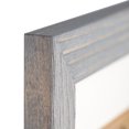 thumbnail image 3 of Rustic Wooden Poster Picture Frame 20x24 - Natural Solid Eco Distressed Wood for Wall Mounting Photo Frame - Grey, 3 of 6