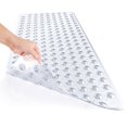 thumbnail image 1 of Alfombrilla de ducha AmazerBath antideslizante con ventosas, 100 x 40 cm, transparente, 1 of 7