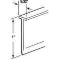 thumbnail image 3 of PRIME-LINE Produits m 6211 Joint Inférieur de Porte de Douche, 36 Pouces, Transparent, 3 of 3
