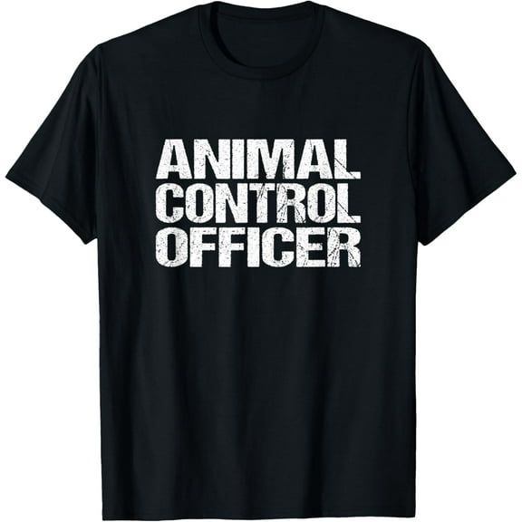 t-shirt Animal Control Officer - Lazy Halloween Costume T-Shirt.