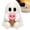 C*4, variant on Ghost Figure Decor With Witch Hat, Resin 2 Inch Beach Pool Party Decoration Cute Kawaii Spooky Summer Halloween Hawaii Gift Decor Funny Ghost Statue Tabletop Indoor Outdoor Home(1PC)