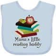 thumbnail image 3 of Inktastic Mamas Little Reading Buddy Bookworm Boys or Girls Baby Bib, 3 of 4