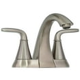 thumbnail image 3 of pfister lf-048-pdkk pasadena 4 in. centerset 2-handle bathroom faucet in brushed nickel, 3 of 6