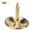 thumbnail image 4 of 300 clavos para tapicería, tachuelas, chinchetas, superficie lisa, clavos decorativos para muebles (amarillo), 4 of 9