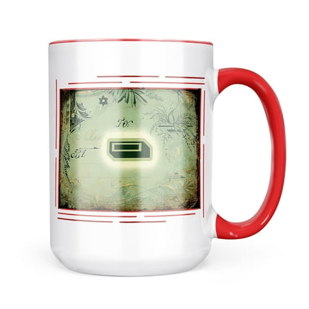 

Neonblond - Vintage circus characters old green letter Mug gift for Coffee Tea lovers