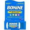 5 Pack Bonine Motion Sickness Raspberry Chewable Tablets, Travel Pack, 12 Count
