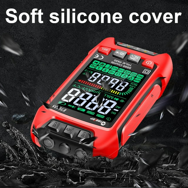 Multimeters,9999 Color Display Color Display Handheld Resistance Diode Meter Display Handheld Ncv Handheld Ncv Professional Meter Temperature Tester Buzhi Professional T Resistance Temperatu.