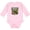AD-Pink, variant on Proud Military Daughter Soldier Hero Girls Long Sleeve Baby Bodysuit