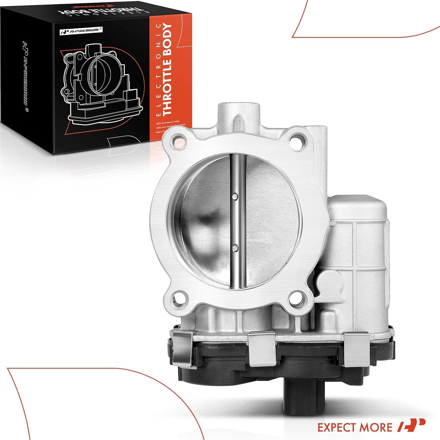 A-Premium Throttle Body Compatible with Chevrolet Express/Silverado 1500 Malibu GMC Savana/Sierra 1500 Pontiac G6 G8 Saturn 3.6L 4.3L Fits select: 2008 ,2011-2013 CHEVROLET SILVERADO C1500