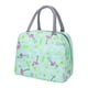 thumbnail image 3 of Bolsas térmicas para el almuerzo de comida , bolsa aislada con forro suave, fiambrera enfriadora Oxford, bolsa térmica para el almuerzo para , VERDE Macarena Bolsas de almuerzo para picnic, 3 of 8