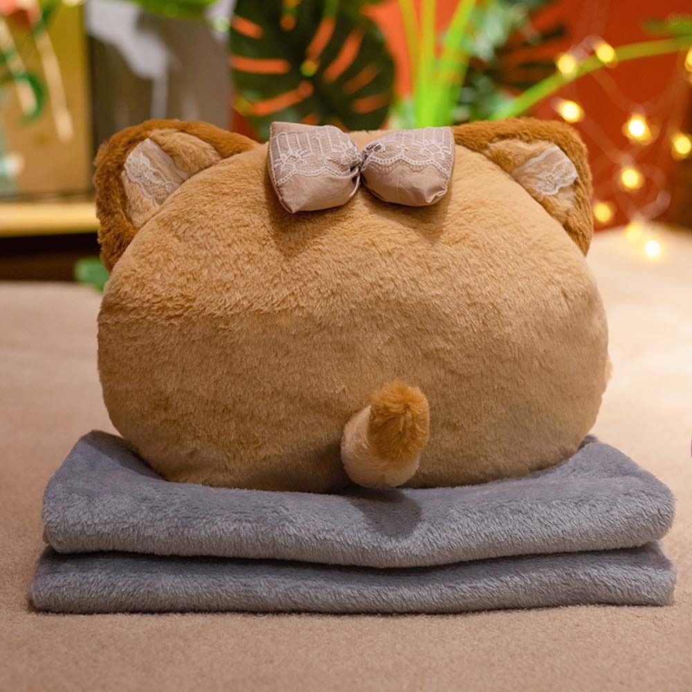 Soft Toy Multifunction 3 in 1 Bear Home Decoration Warm Winter Blanket ...