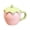 Pink, variant on Red Strawberry Ceramic Mug with Lid, Cute Fruit Tea Cup, Practical Souvenir for Women, Gift for Her - 12oz